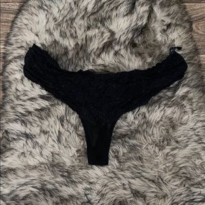 Black Laced Underwear